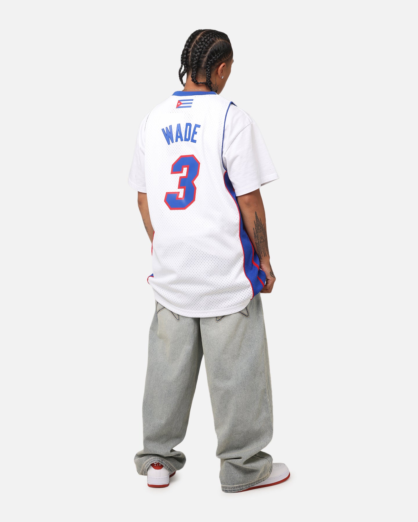 Miami Heat Dwyane Wade #3 'Flags Collection' Jersey slider