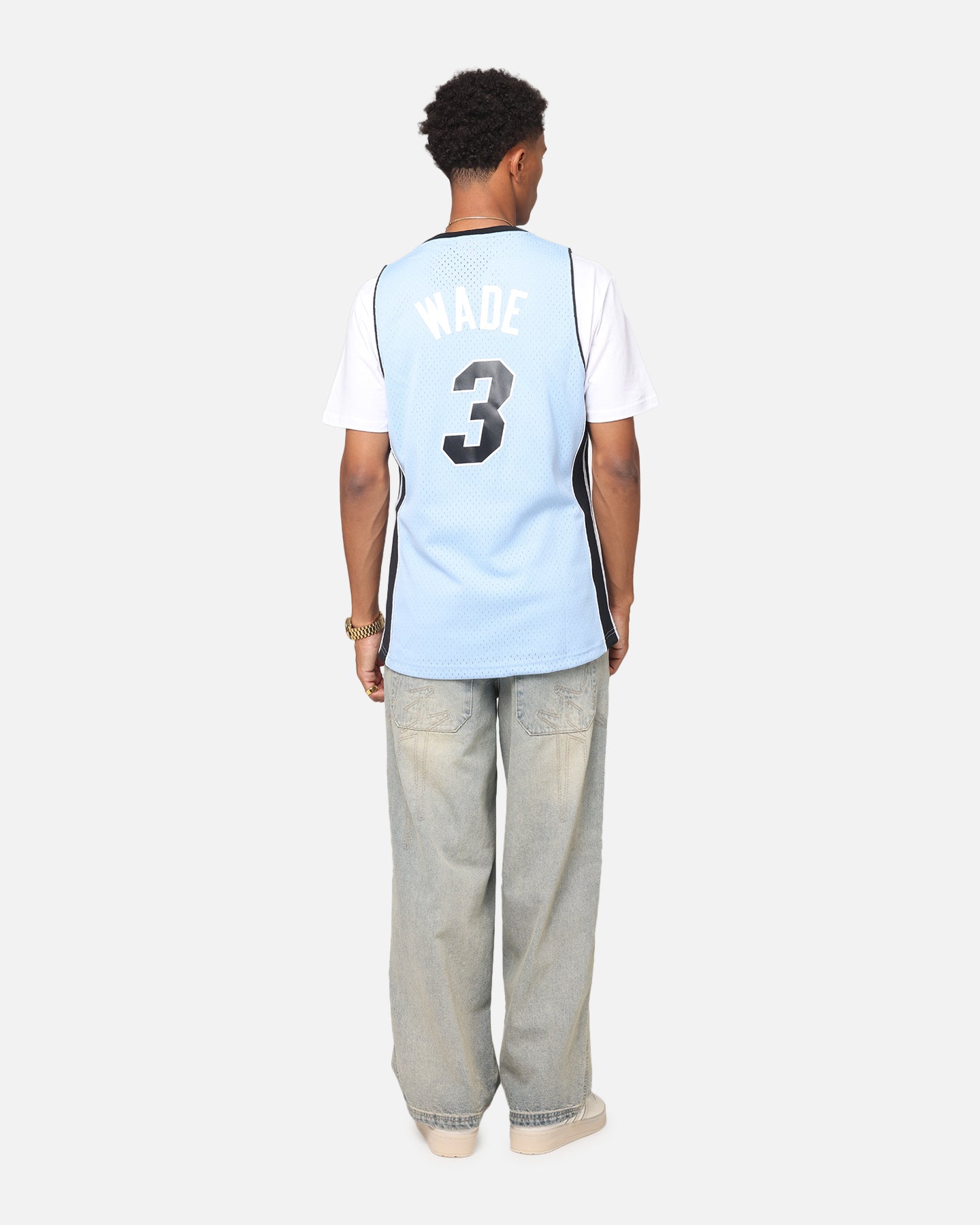 Miami Heat Dwyane Wade 'Vapor Blue' Jersey slider