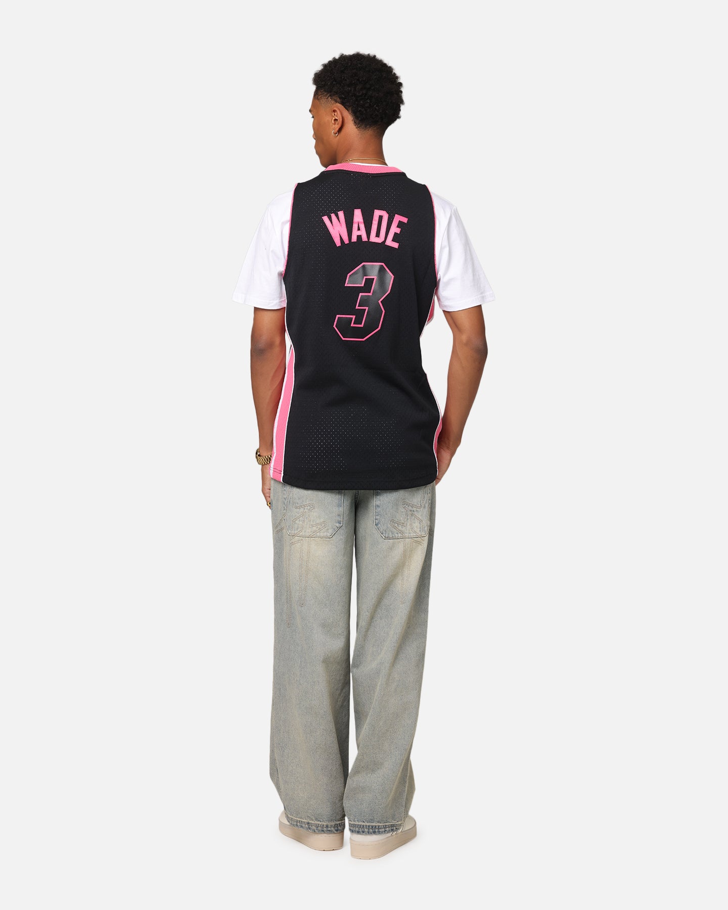 Miami Heat Dwyane Wade 'Volt' 2005 Swing Jersey slider