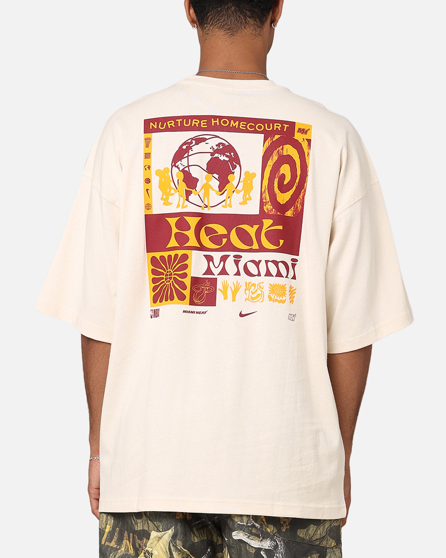 Miami Heat NBA Courtside Oversized T-Shirt slider