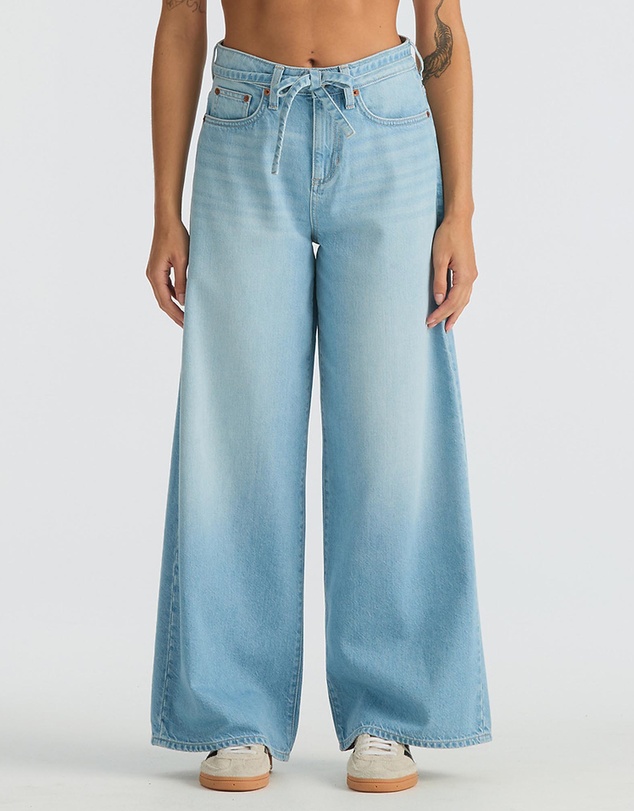 Mid A-Line Jeans - Sublime Blue