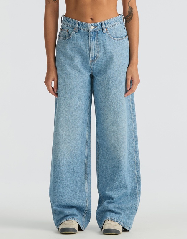 Mid Slouch Jeans - Downtown Fade
