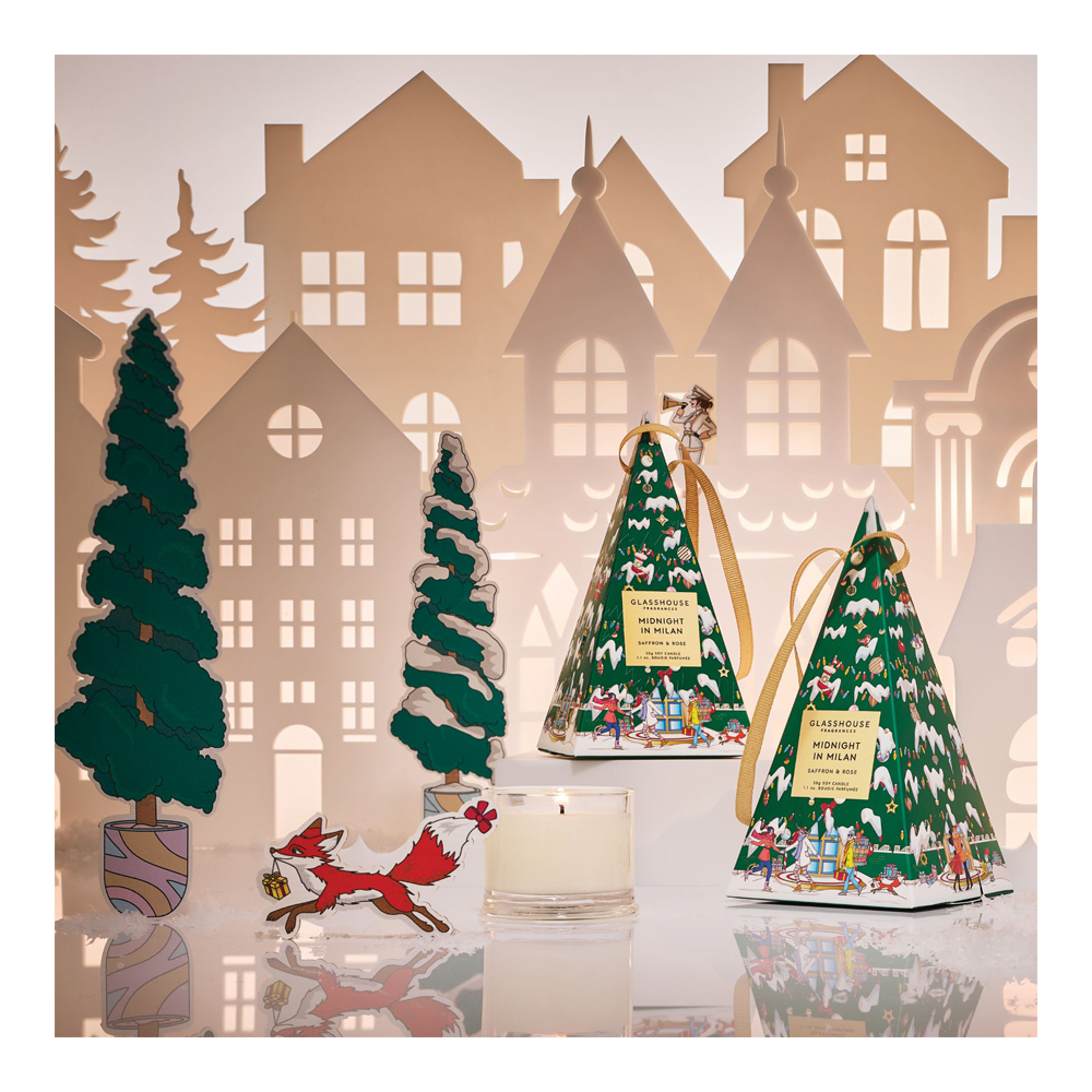 Midnight In Milan Saffron & Rose Soy Candle (Holiday Limited Edition) slider