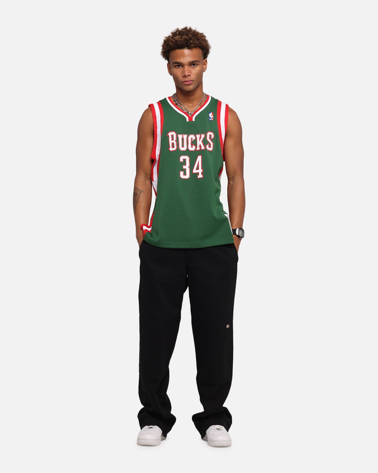 Milwaukee Bucks Giannis Antetokounmpo Swing Jersey slider