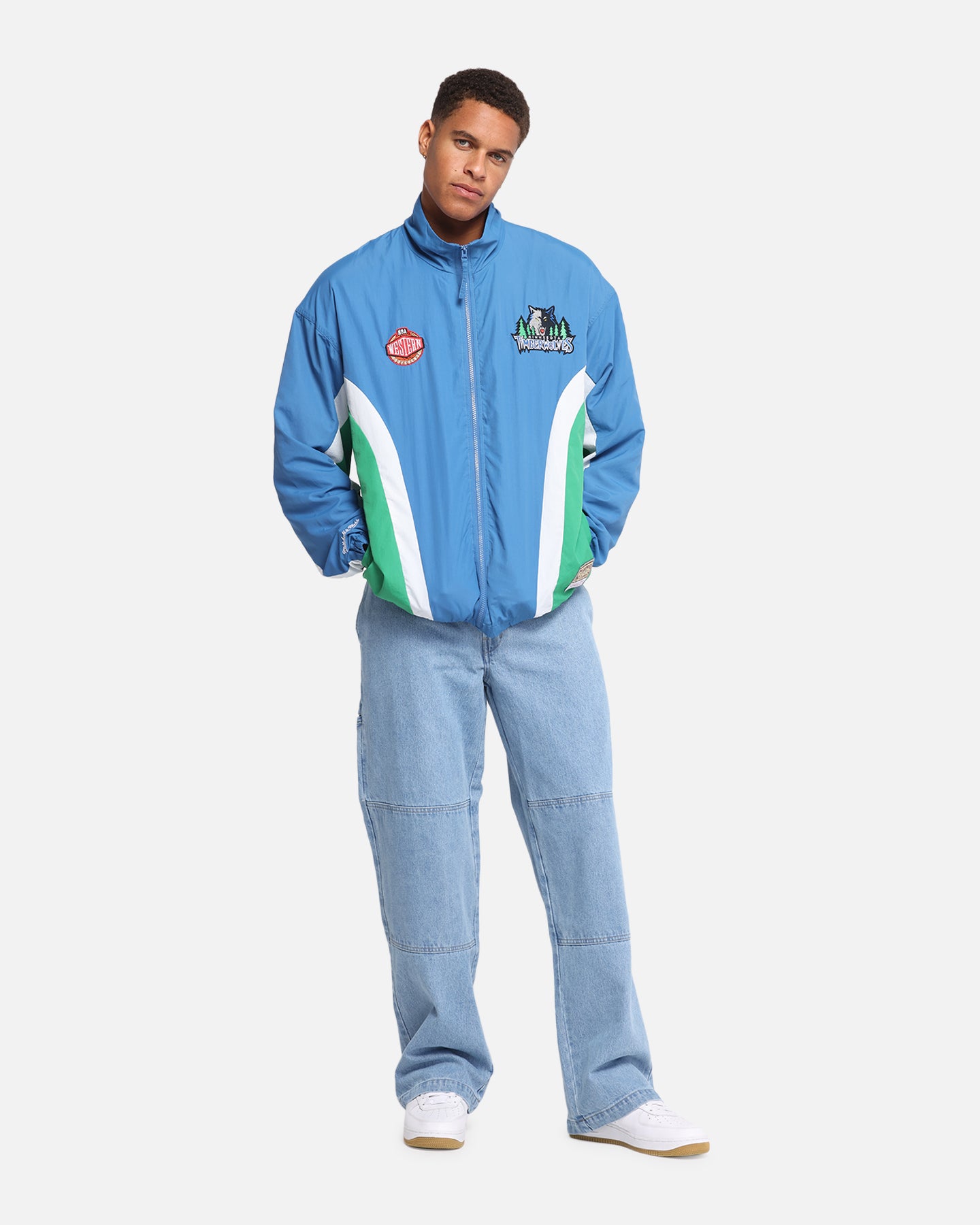 Minnesota Timberwolves Nylon Track Jacket slider