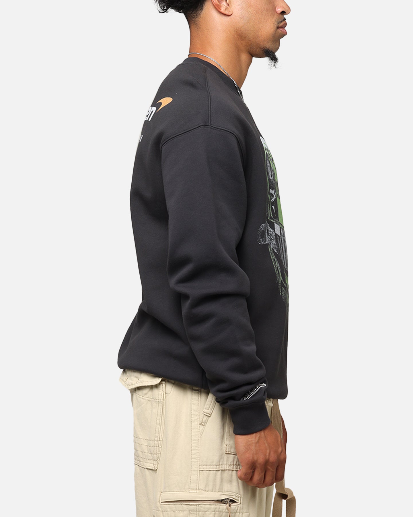 Mitchell & Ness X Mclaren Lando Norris Helmet Crewneck slider