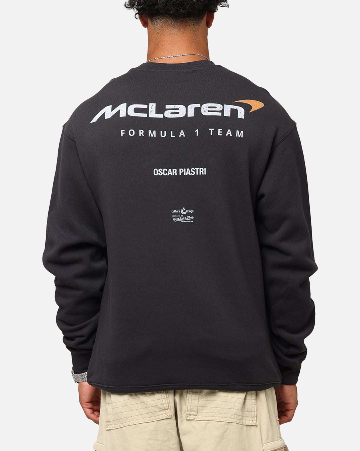 Mitchell & Ness X Mclaren Oscar Piastri Helmet Crewneck slider