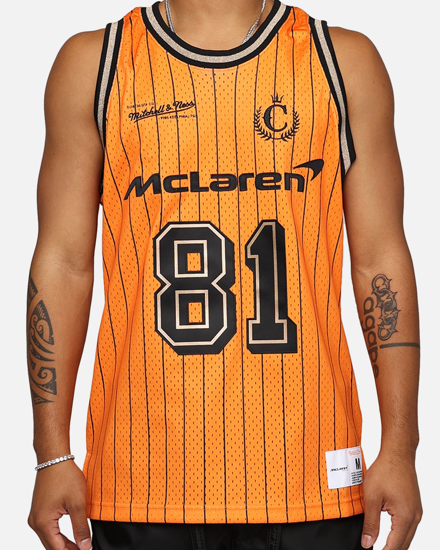 Mitchell & Ness X McLaren X Culture Kings Las Vegas Collection Oscar Piastri Swingman Jersey slider