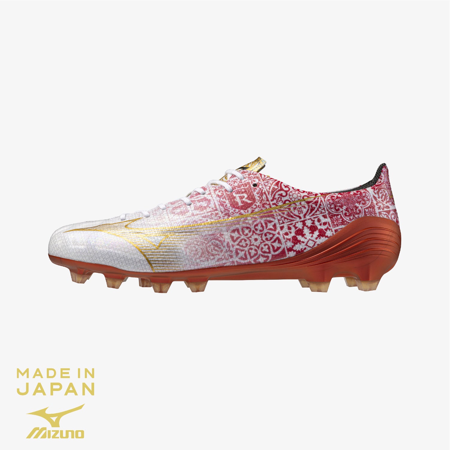 MIZUNO ALPHA JAPAN SR4 - White Red (04)