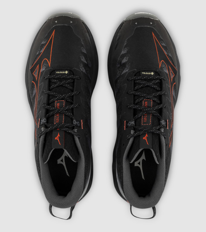 Mizuno Wave Daichi 7 Gore-Tex Mens - BLACK BITTERSWEET IRON GATE slider