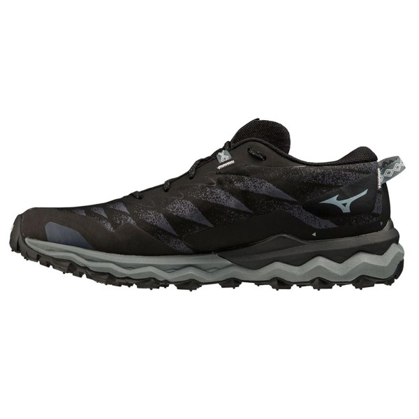 Mizuno Wave Daichi 7 GTX - Mens Trail Running Shoes - Black/Ombre Blue/Stormy Weather slider