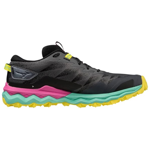 Mizuno Wave Daichi 7 - Womens Trail Running Shoes - Iron Gate/Ebony/Fuchsia Fedora slider