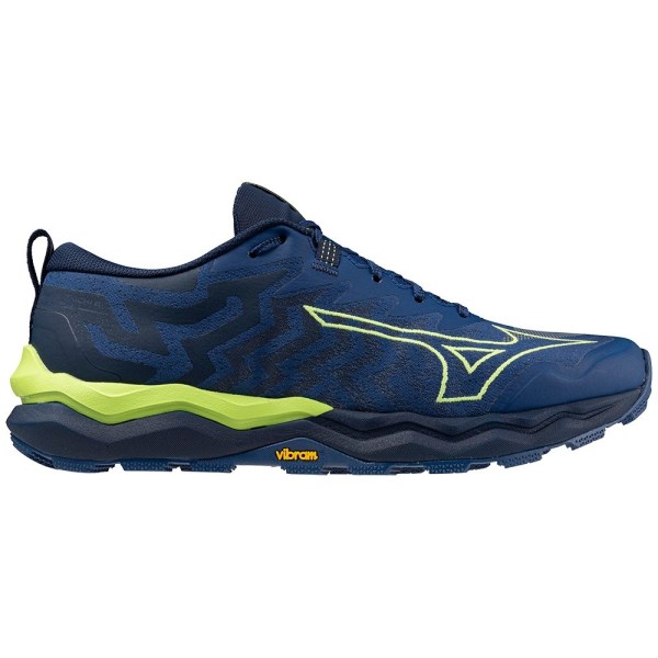 Mizuno Wave Daichi 8 - Mens Trail Running Shoes - Navy Peony/Sharp Green/Dress Blues slider