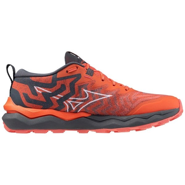 Mizuno Wave Daichi 8 - Womens Trail Running Shoes - Hot Coral/White/Turbulence slider