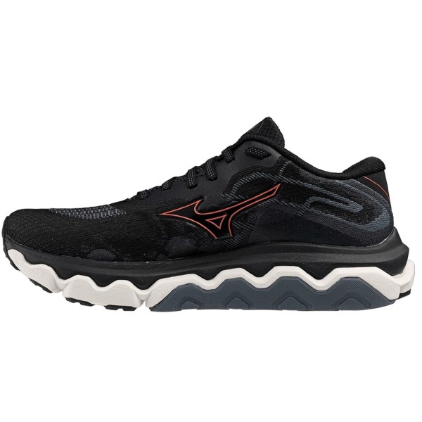 Mizuno Wave Horizon 7 - Womens Running Shoes - Black/Dubarry/Nimbus slider