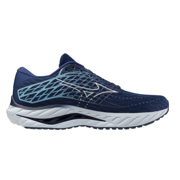 Mizuno Wave Inspire 20 - Mens Running Shoes - Estate Blue/White/River Blue slider