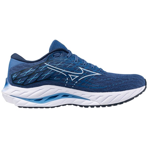 Mizuno Wave Inspire 20 - Mens Running Shoes - Federal Blue/White/Alaskan Blue slider