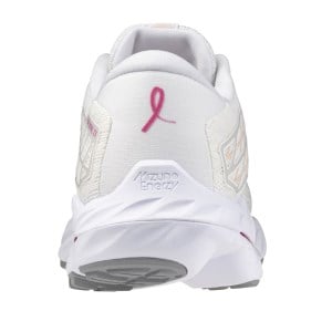 Mizuno Wave Inspire 20 Project Zero - Womens Running Shoes - White/Fuchsia/Cloud Pink slider