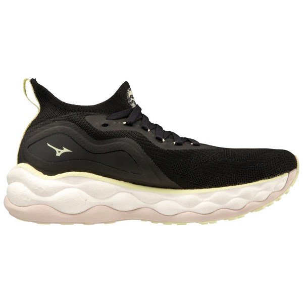 Mizuno Wave Neo Ultra - Womens Running Shoes - Undyed Black/Starlight slider