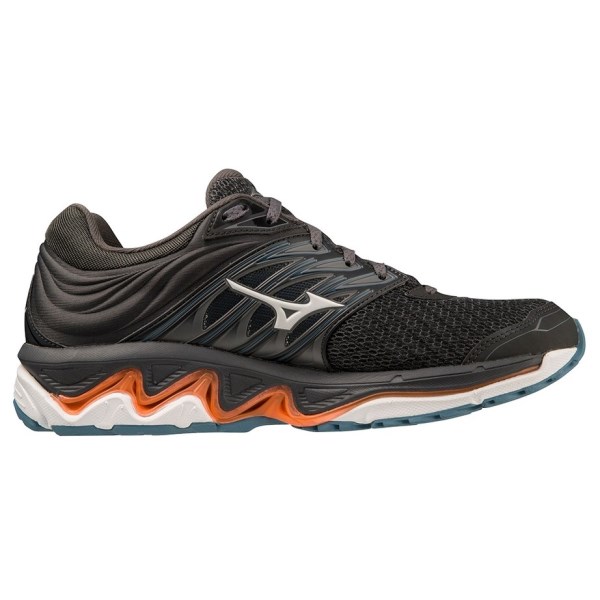 Mizuno Wave Paradox 5 - Mens Running Shoes - Black Oyster/Nimbus Cloud/Light Orange slider