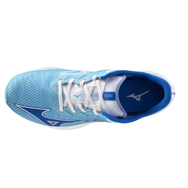 Mizuno Wave Rebellion Flash 2 - Mens Running Shoes - River Blue/Mugen Blue/White slider