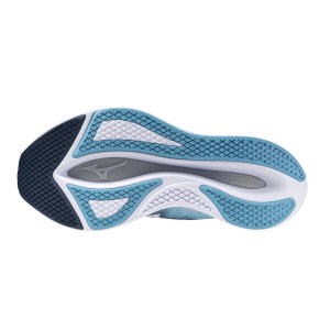 Mizuno Wave Rebellion Flash 2 - Womens Running Shoes - River Blue/Wing Teal/White slider