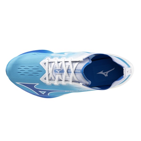 Mizuno Wave Rebellion Pro 2 - Mens Road Racing Shoes - River Blue/Mugen Blue/White slider