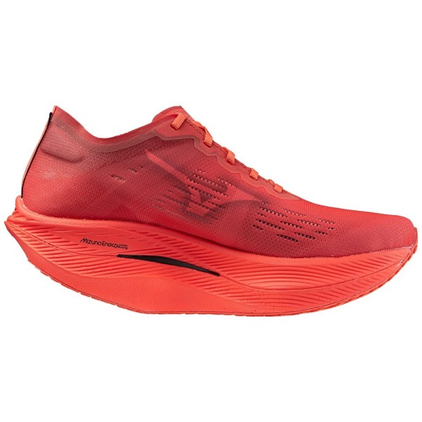 Mizuno Wave Rebellion Pro 2 Reach Beyond PB - Unisex Road Racing Shoes - Dubarry/Cranberry/Black slider