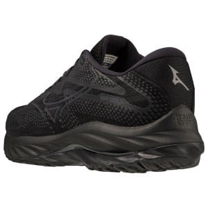 Mizuno Wave Rider 27 - Mens Running Shoes - Black/Ebony/Black slider