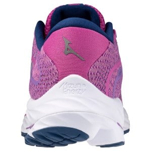 Mizuno Wave Rider 27 - Womens Running Shoes - Rosebud/White/Navy Peony slider