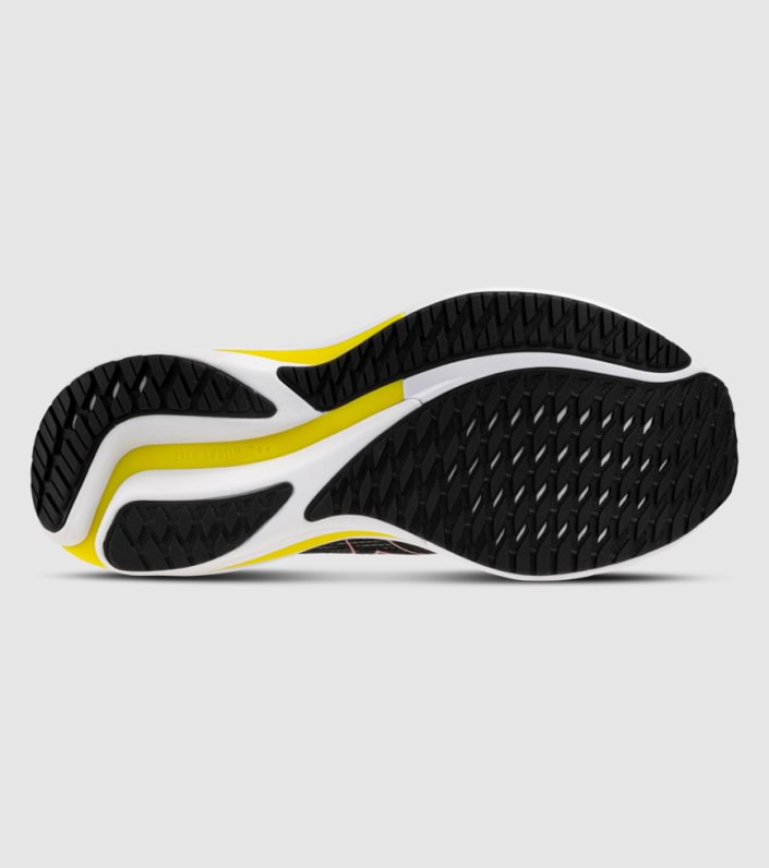 Mizuno Wave Rider 28 (2e Wide) Mens - BLACK WHITE EVENING PRIMROSE slider