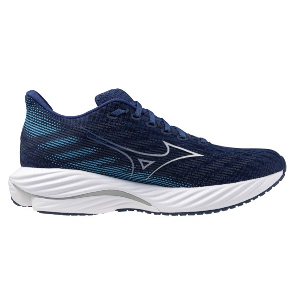 Mizuno Wave Rider 28 - Mens Running Shoes - Estate Blue/White/River Blue slider