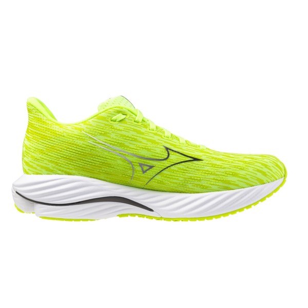 Mizuno Wave Rider 28 - Mens Running Shoes - Mizuno Neo Lime/Black/Acid Lime slider