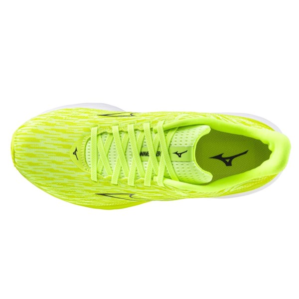 Mizuno Wave Rider 28 - Mens Running Shoes - Mizuno Neo Lime/Black/Acid Lime slider