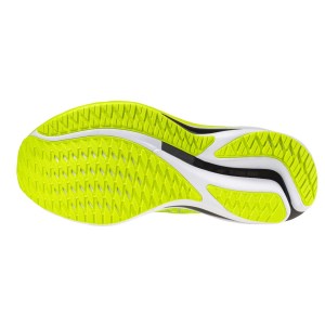 Mizuno Wave Rider 28 - Mens Running Shoes - Mizuno Neo Lime/Black/Acid Lime slider