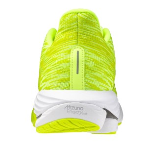 Mizuno Wave Rider 28 - Mens Running Shoes - Mizuno Neo Lime/Black/Acid Lime slider