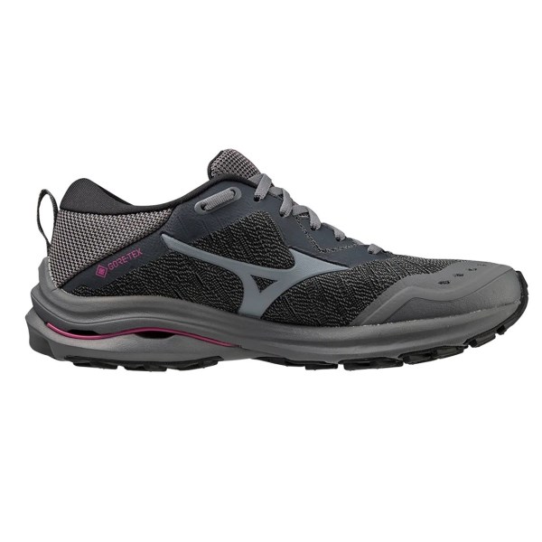 Mizuno Wave Rider GTX - Womens Trail Running Shoes - Iron Gate/Nimbus Cloud/Fedora slider