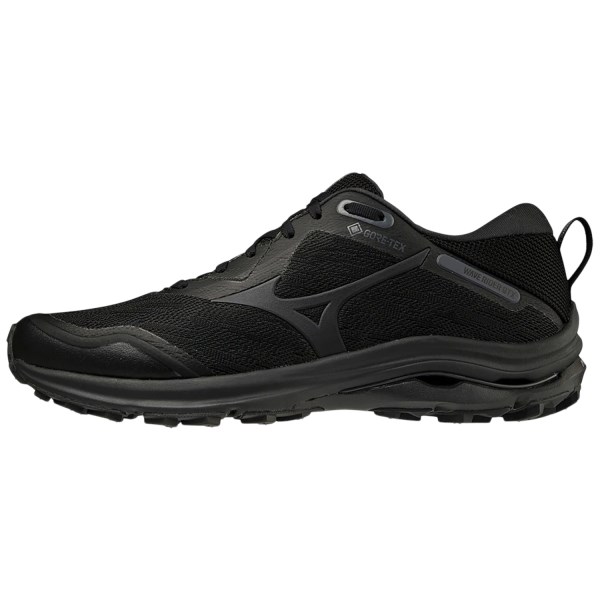 Mizuno Wave Rider GTX - Womens Trail Running Shoes - Triple Black/Ebony slider