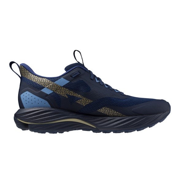 Mizuno Wave Rider TT 2 - Mens Trail Running Shoes - Estate Blue/Golden Halo/Parisian Blue slider