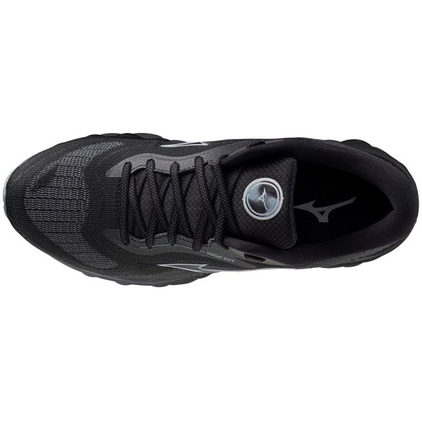 Mizuno Wave Sky 7 - Mens Running Shoes - Black/Nickel/Ebony slider