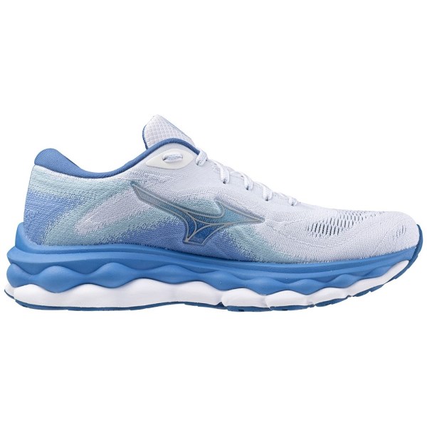 Mizuno Wave Sky 7 - Womens Running Shoes - White/Nickel/Marina slider