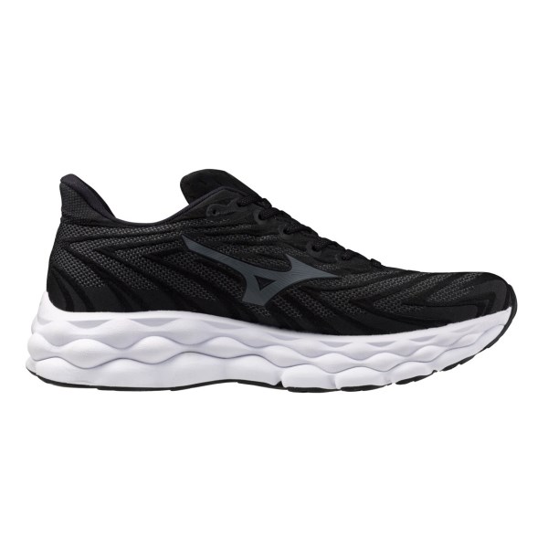 Mizuno Wave Sky 8 - Mens Running Shoes - Black/Metallic Gray/White slider