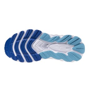 Mizuno Wave Sky 8 - Womens Running Shoes - White/Laser Blue/Mugen Blue slider