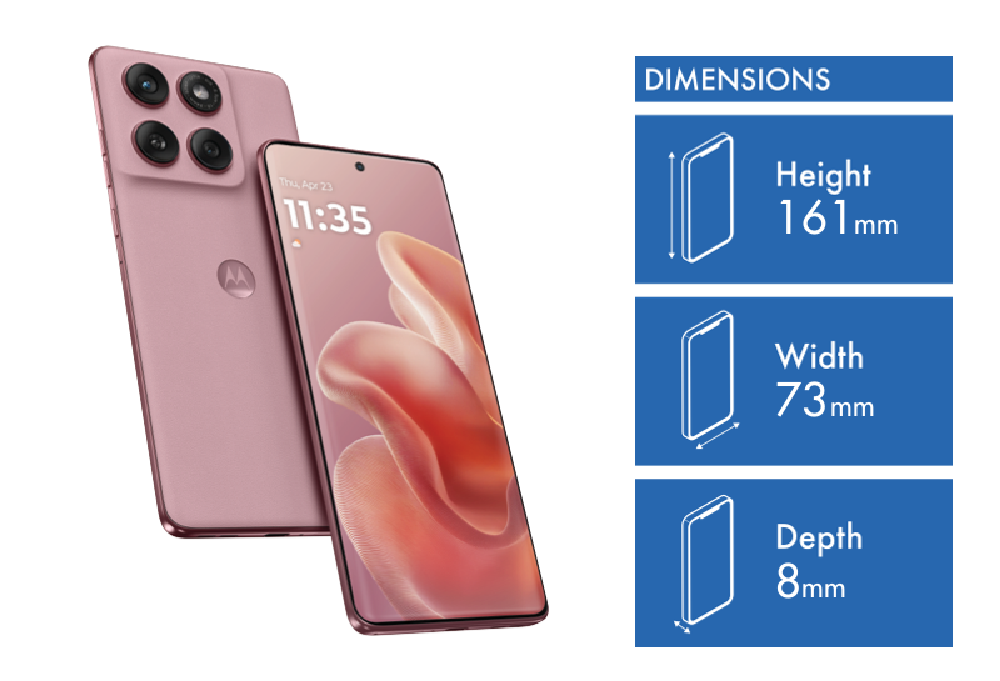 Motorola edge 60 Fusion 5G 128GB Zephyr slider