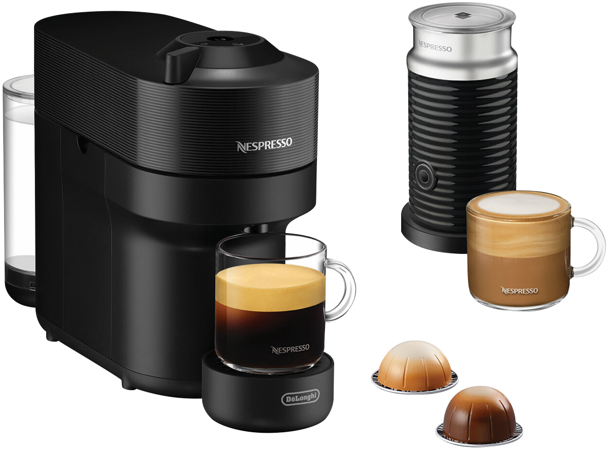 Nespresso Vertuo Pop Bundle Capsule Machine Liquorice Black slider