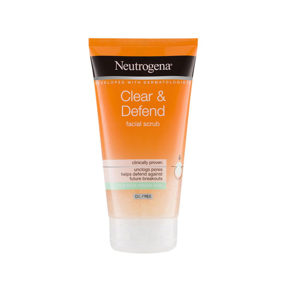 Neutrogena Facial Scrub Clear & Defend For Spot Prone Skin 150ml slider