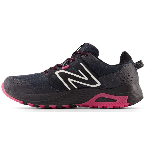 New Balance 410v8 - Womens Trail Running Shoes - Black/Hi-Pink/Phantom/Glow In The Dark slider