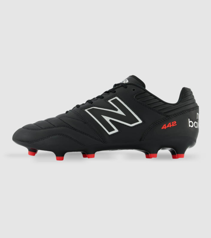 New Balance 442 V2 Pro (Fg) Mens Football Boots - BLACK RED slider