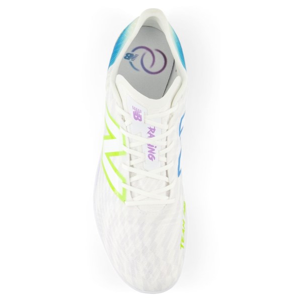 New Balance 500 v9 - Unisex Mid Distance Spikes - White slider