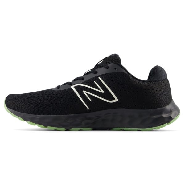 New Balance 520v8 - Mens Running Shoes - Black/Bleached Lime Glo/Phantom slider